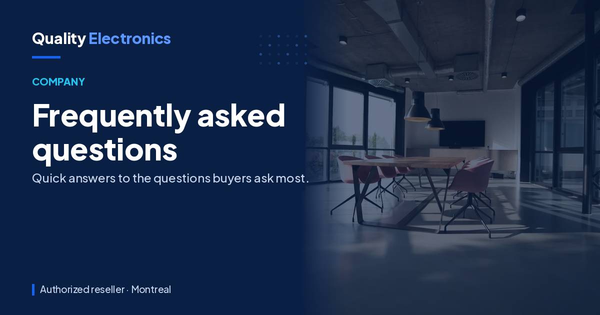 Frequently asked questions