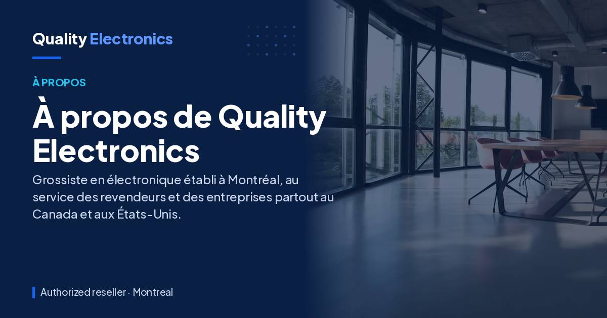 À propos de Quality Electronics