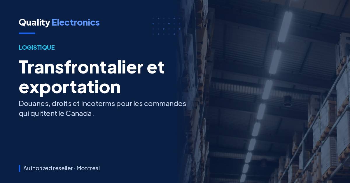 Transfrontalier et exportation