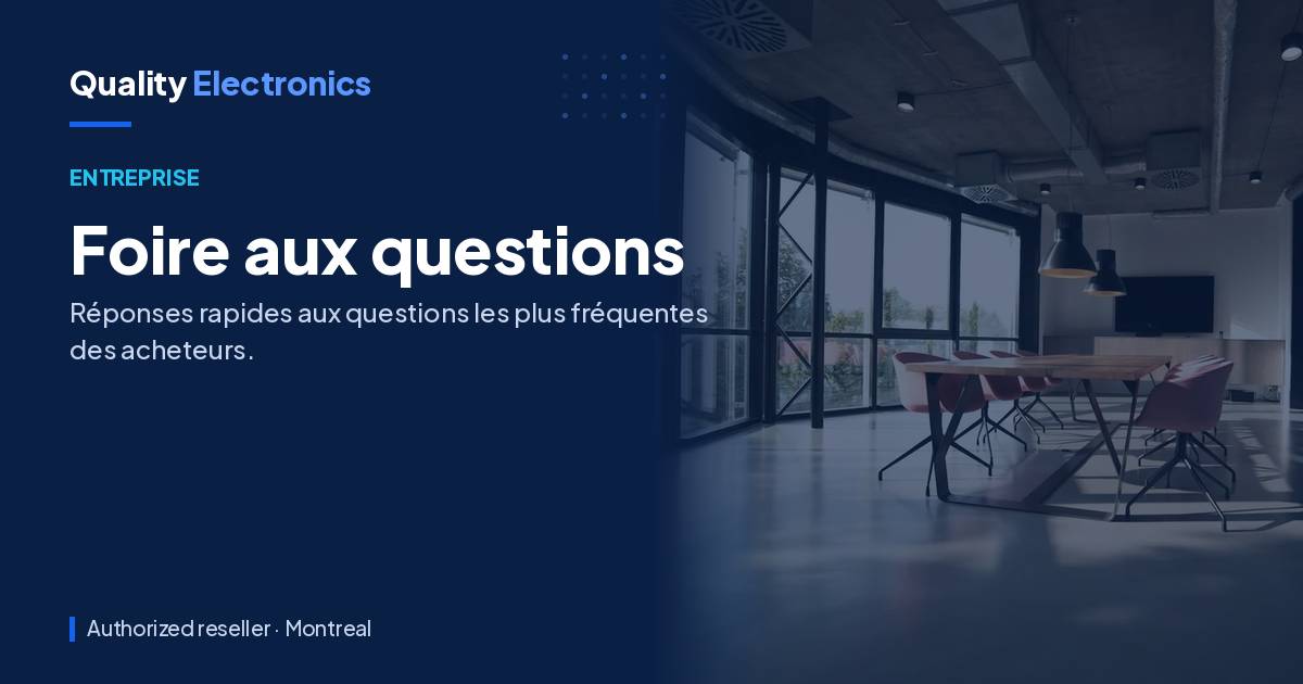 Foire aux questions