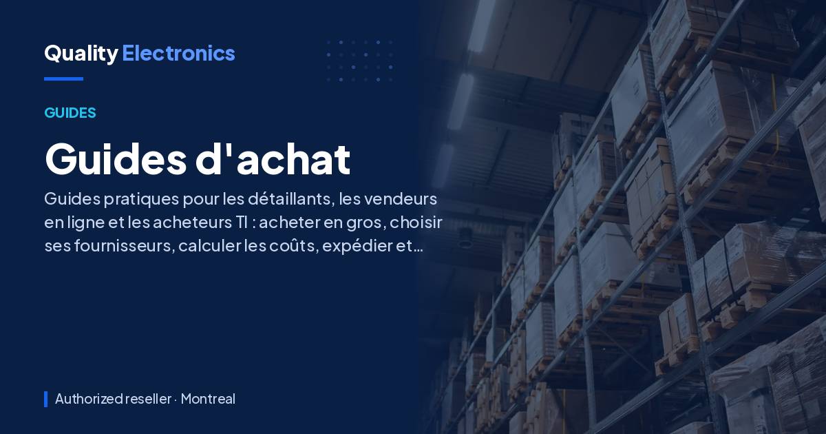 Guides d'achat