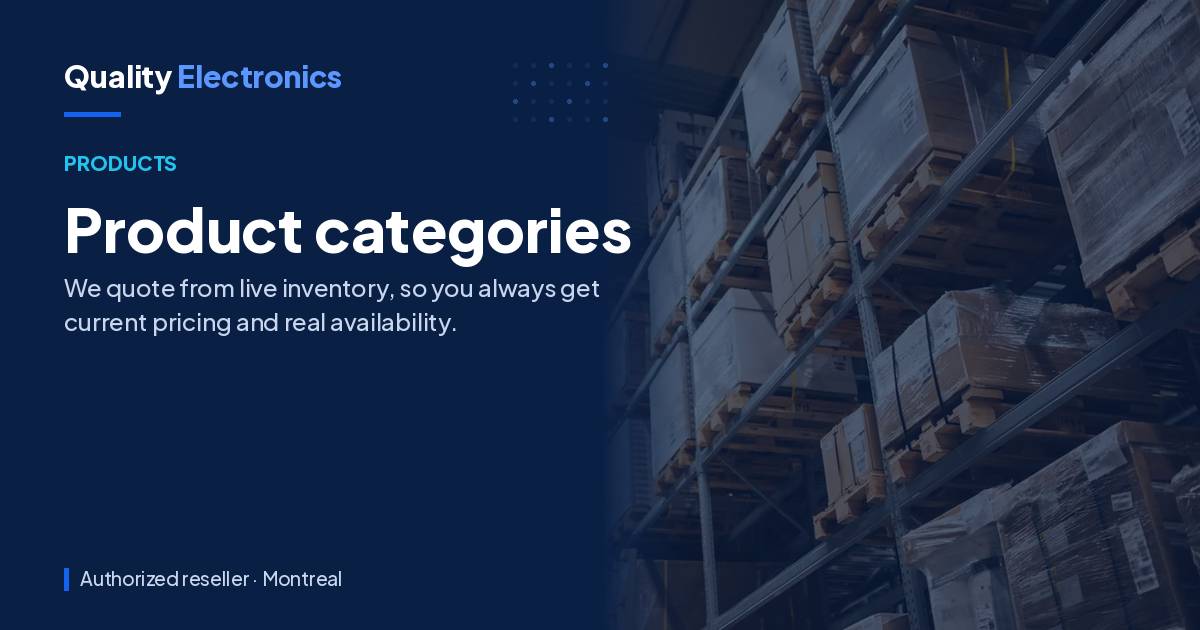 Product categories