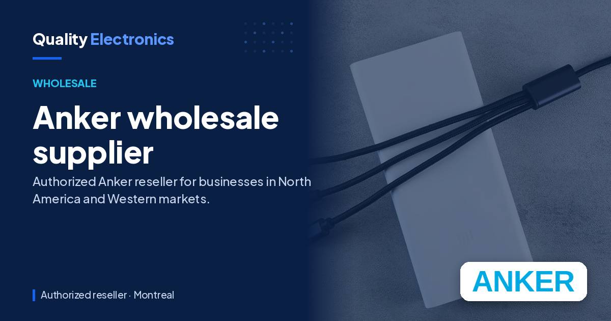 Anker wholesale supplier