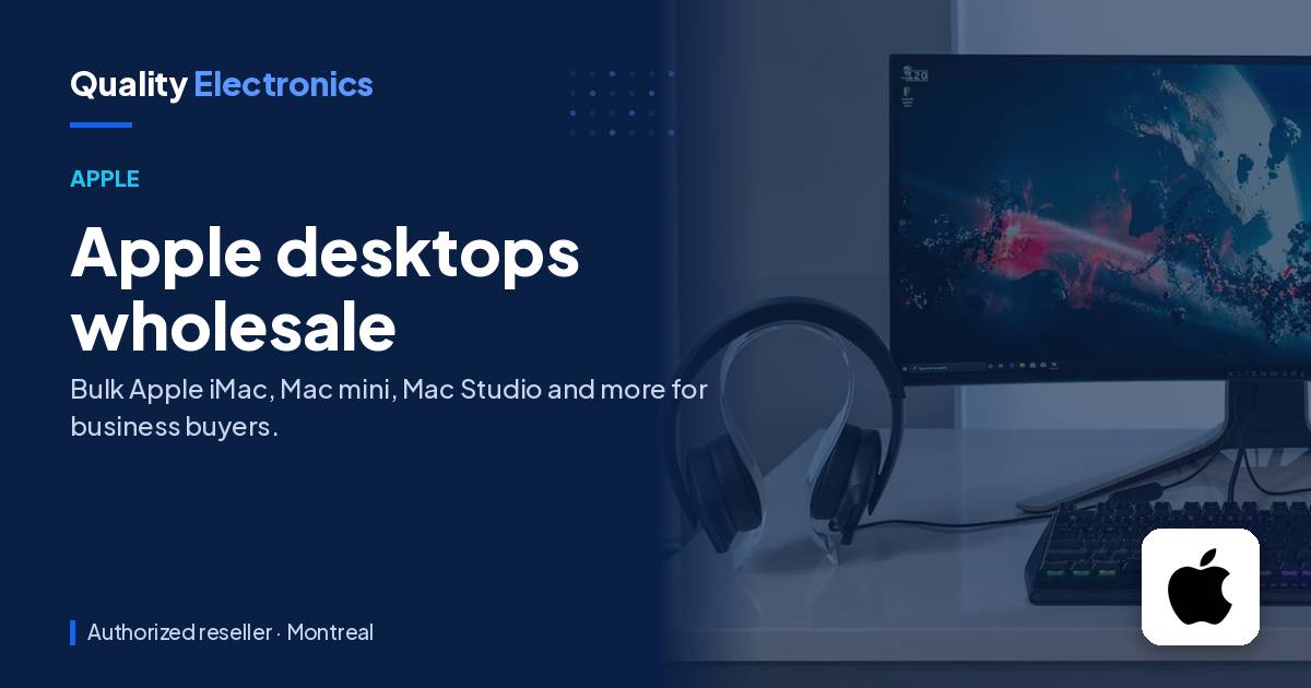 Apple desktops wholesale