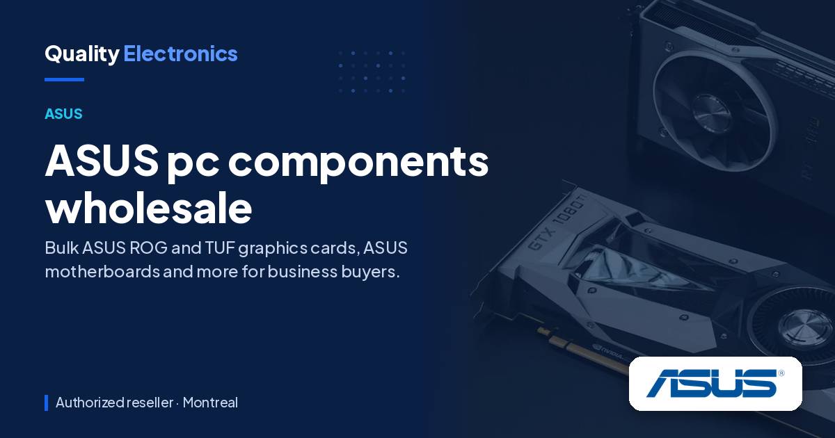 ASUS pc components wholesale