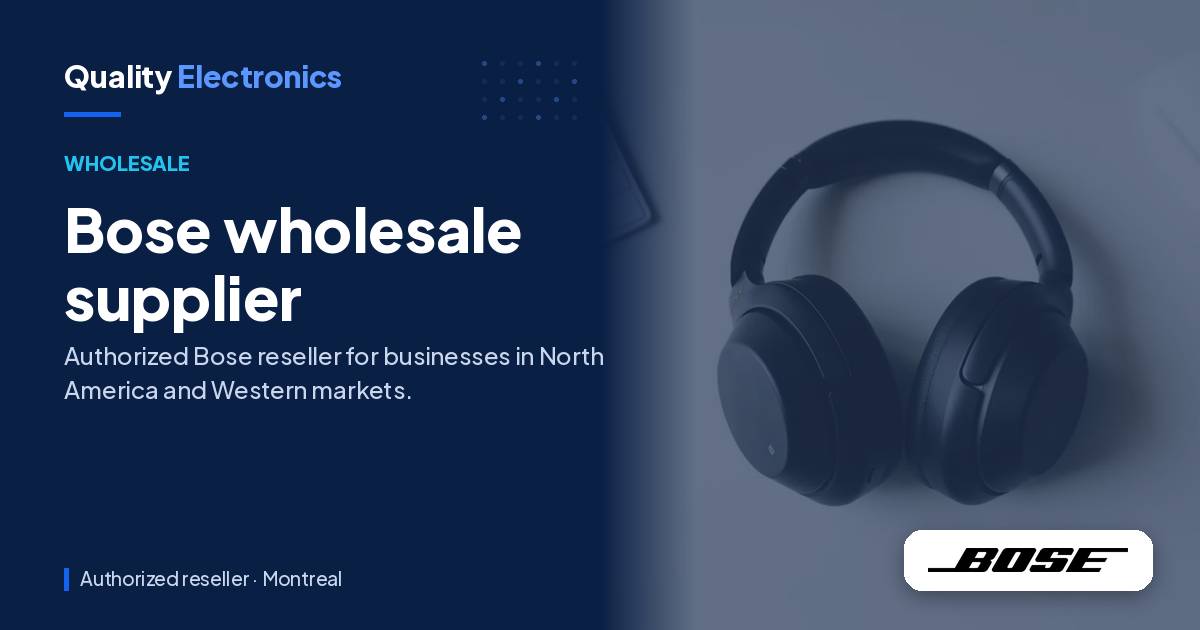 Bose wholesale supplier