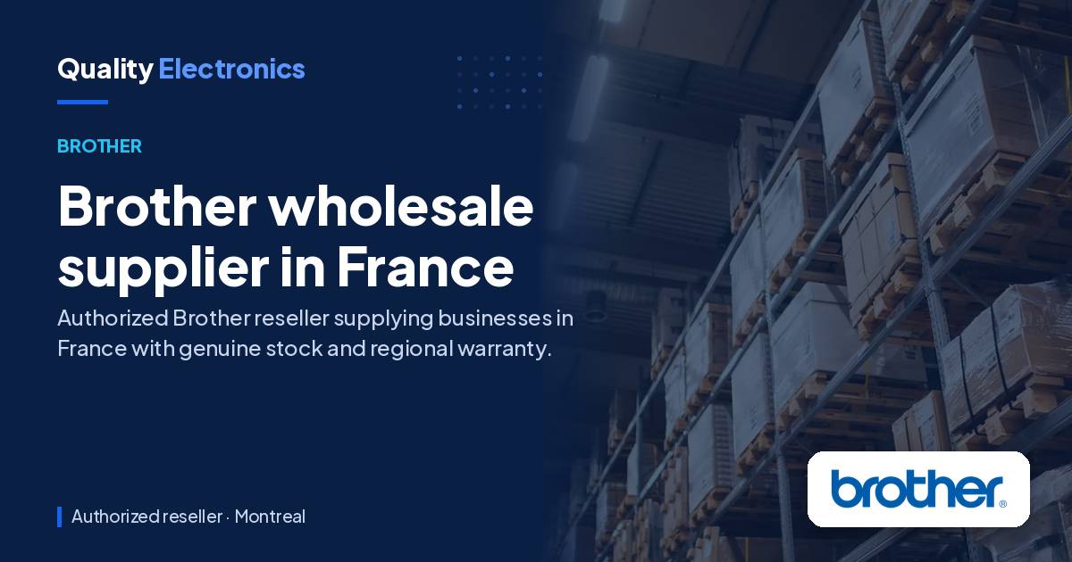 Brother wholesale supplier in France