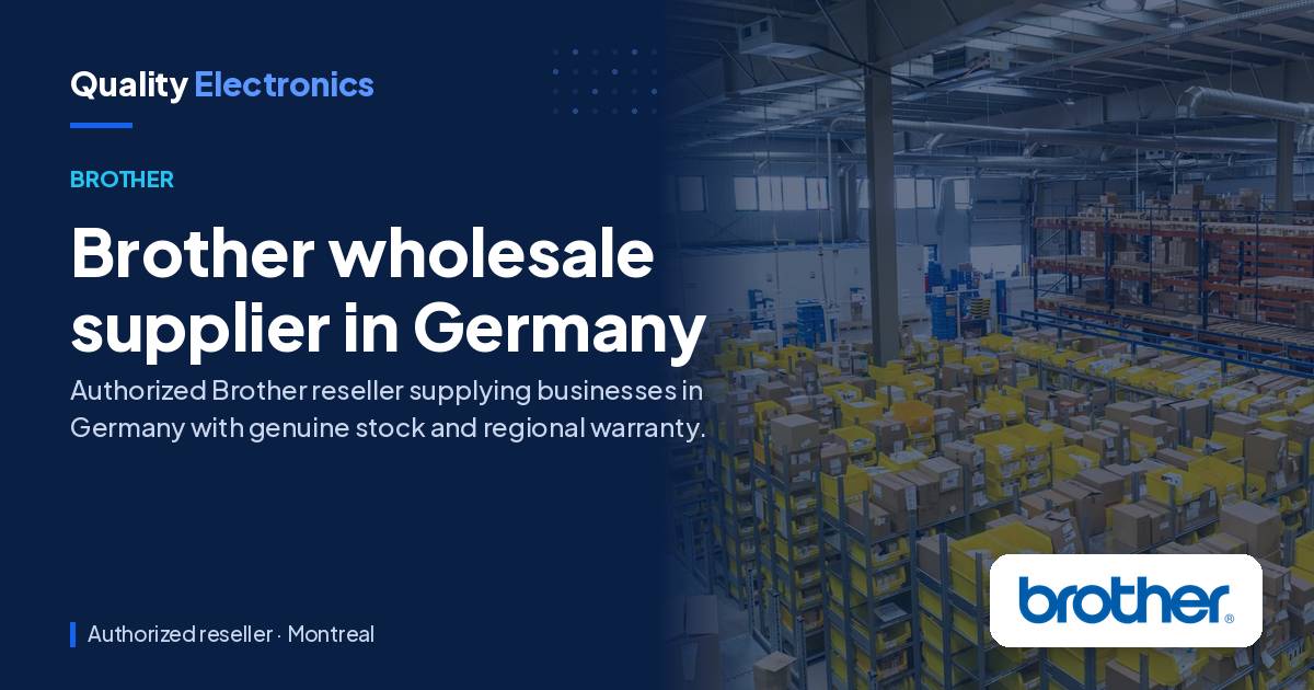 Brother wholesale supplier in Germany