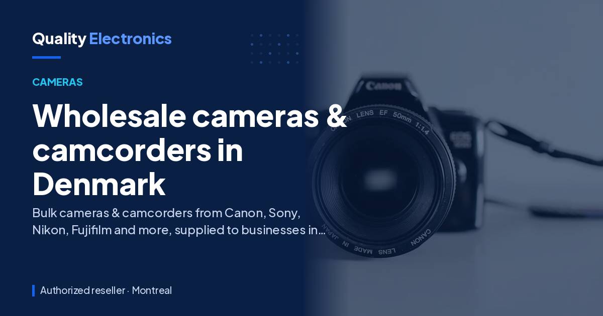 Wholesale cameras & camcorders in Denmark