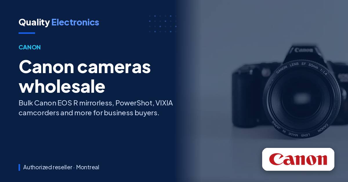 Canon cameras wholesale