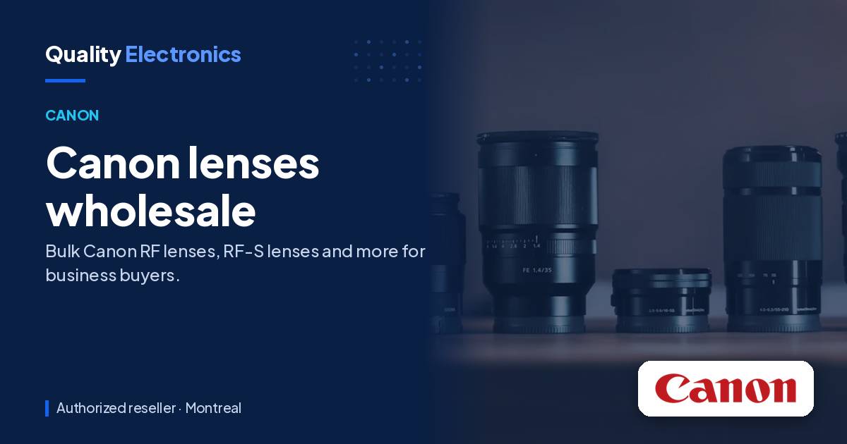 Canon lenses wholesale
