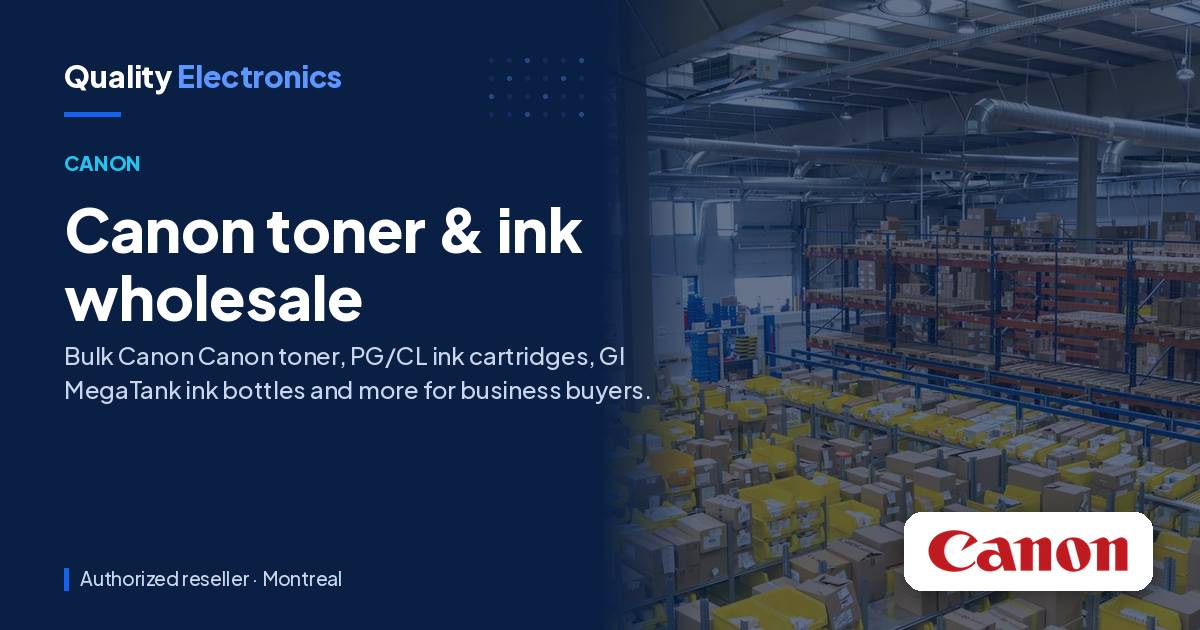 Canon toner & ink wholesale