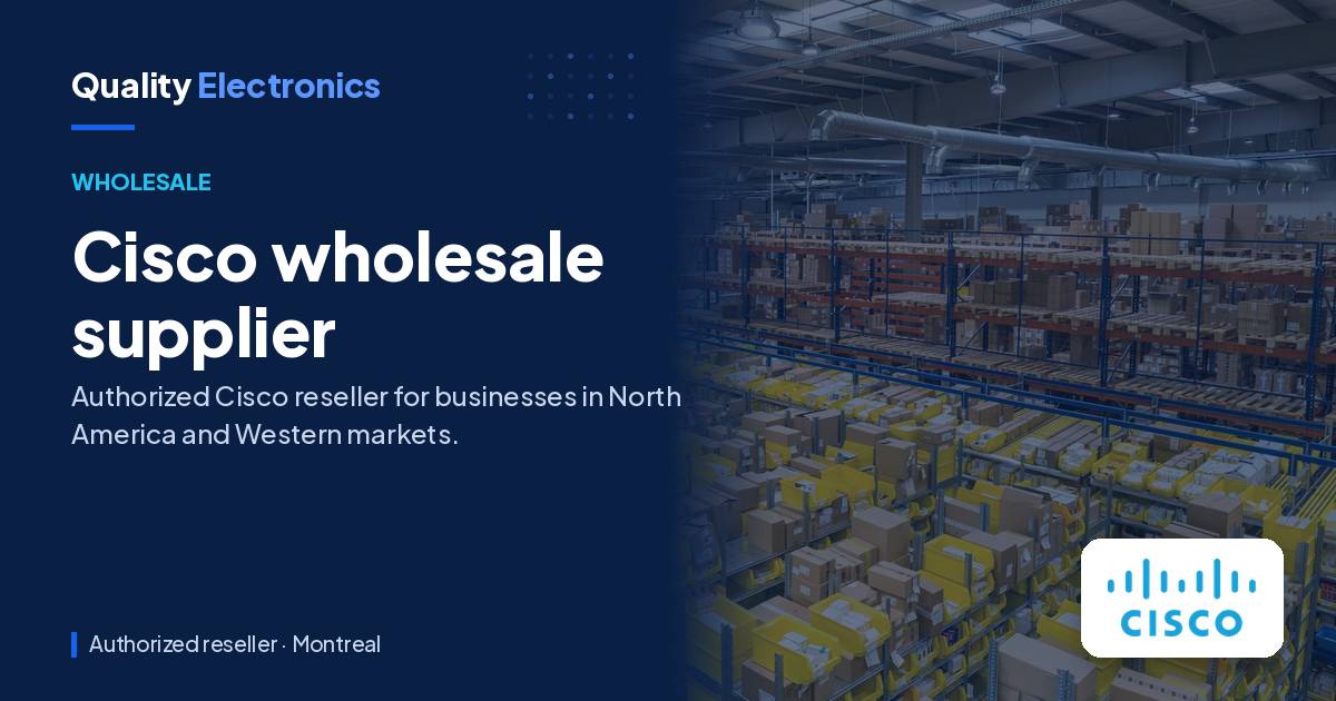 Cisco wholesale supplier
