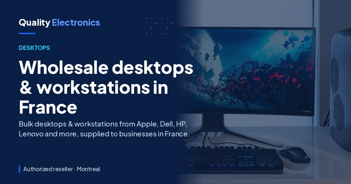 Wholesale desktops & workstations in France