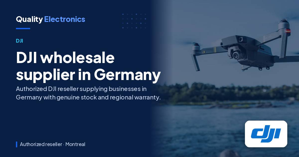 DJI wholesale supplier in Germany
