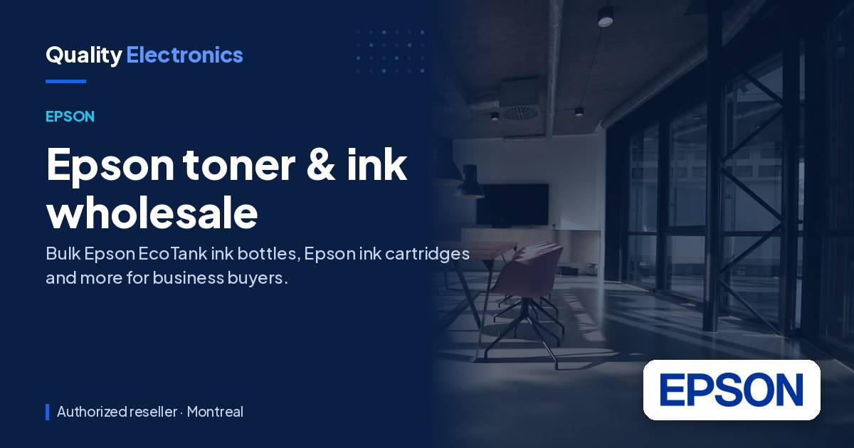 Epson toner & ink wholesale