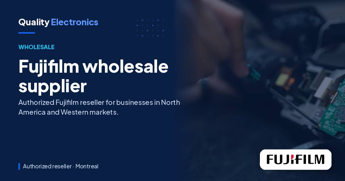 Fujifilm wholesale supplier