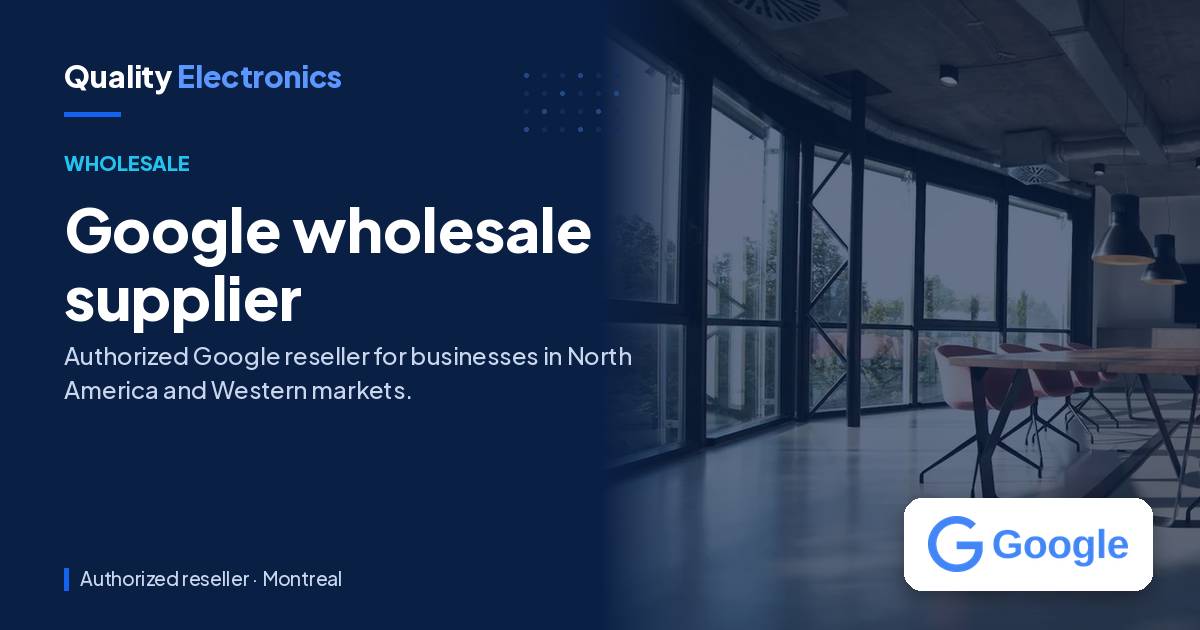 Google wholesale supplier