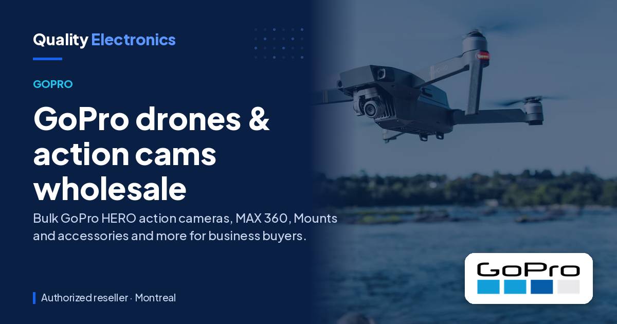 GoPro drones & action cams wholesale