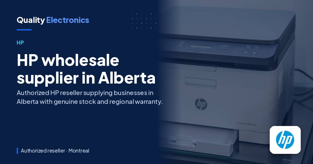 HP wholesale supplier in Alberta