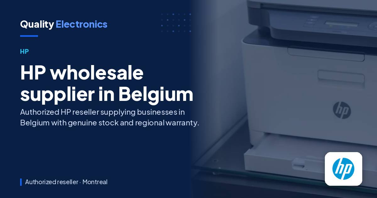 HP wholesale supplier in Belgium