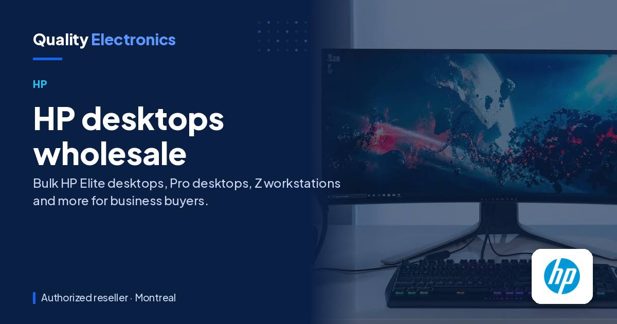 HP desktops wholesale