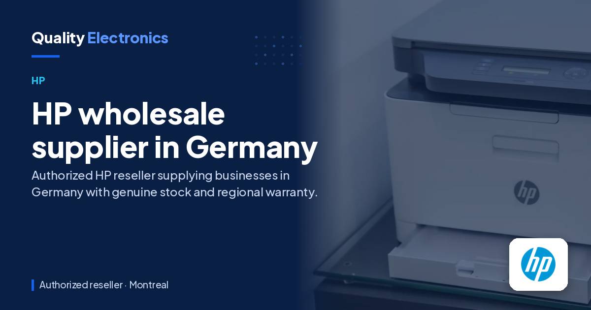 HP wholesale supplier in Germany