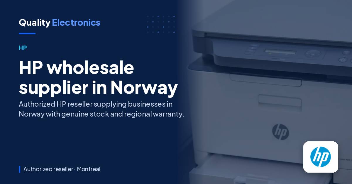HP wholesale supplier in Norway