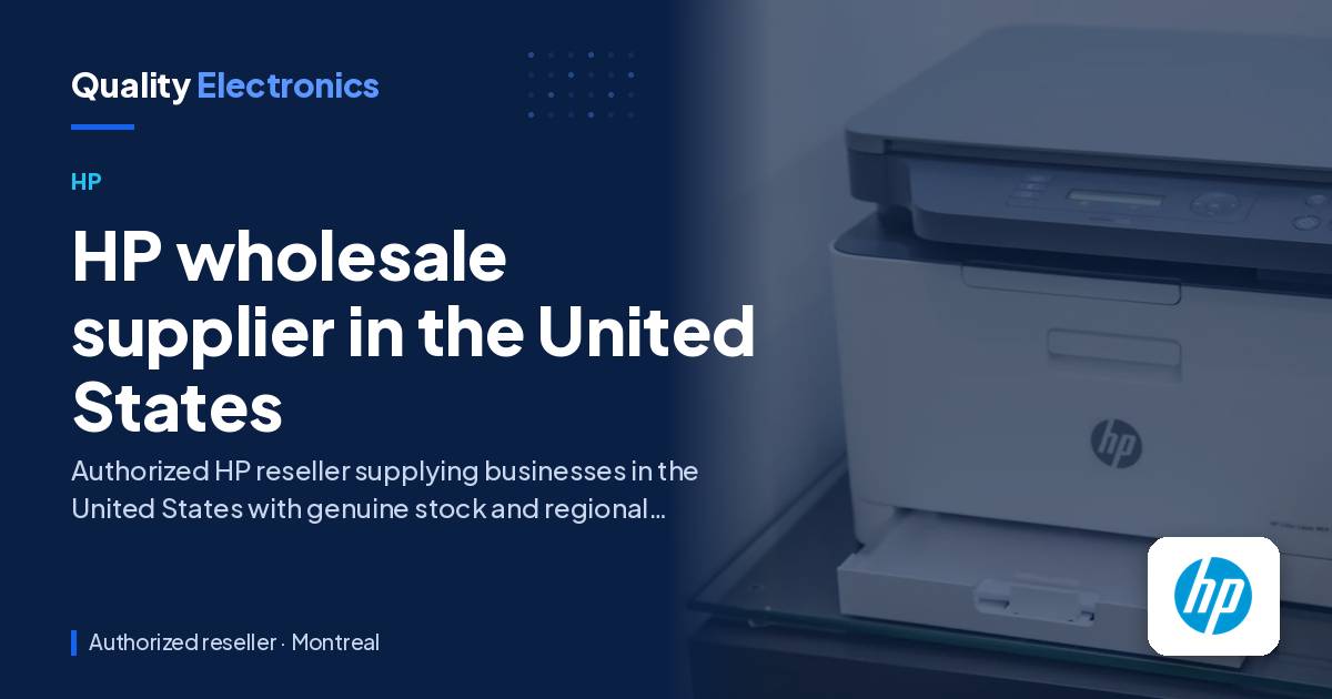 HP wholesale supplier in the United States