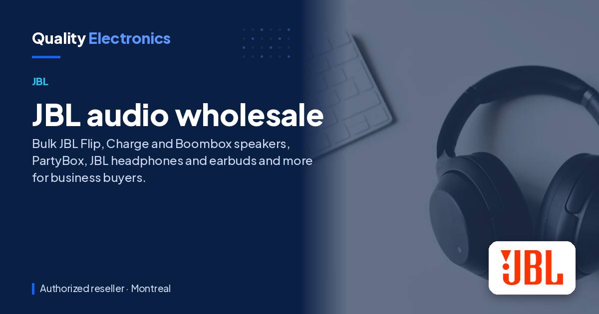 JBL audio wholesale
