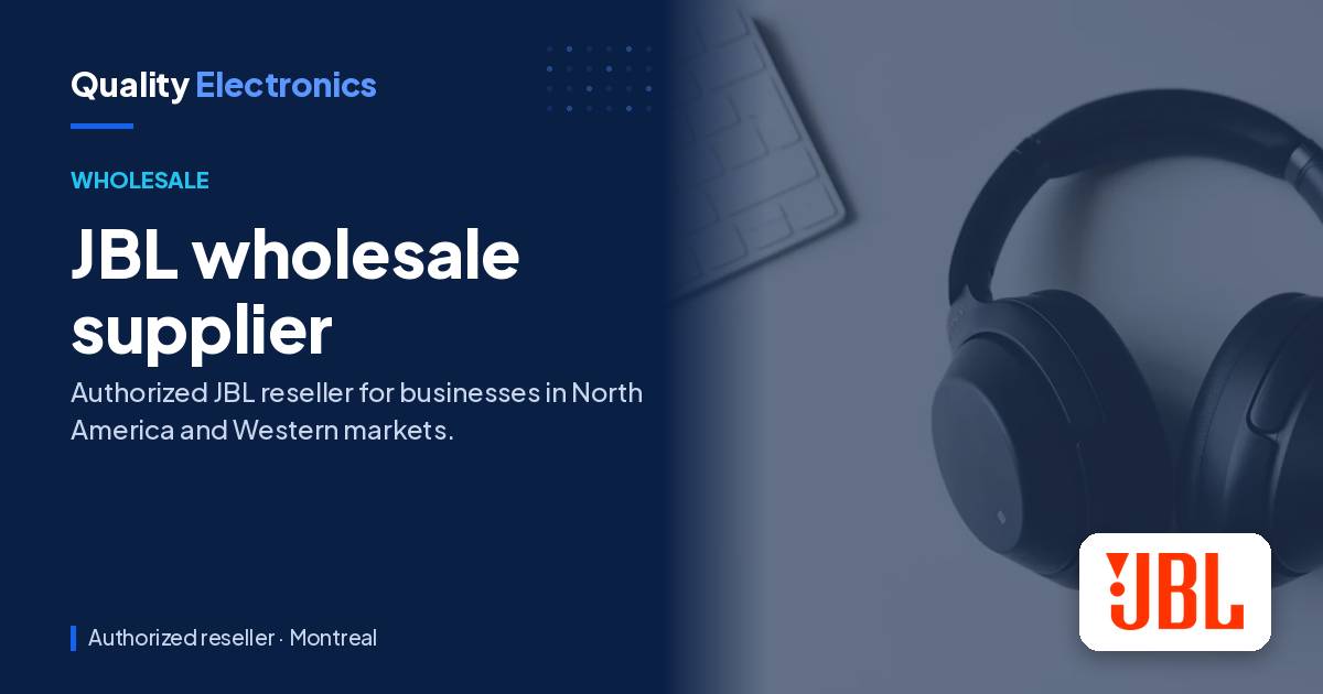 JBL wholesale supplier