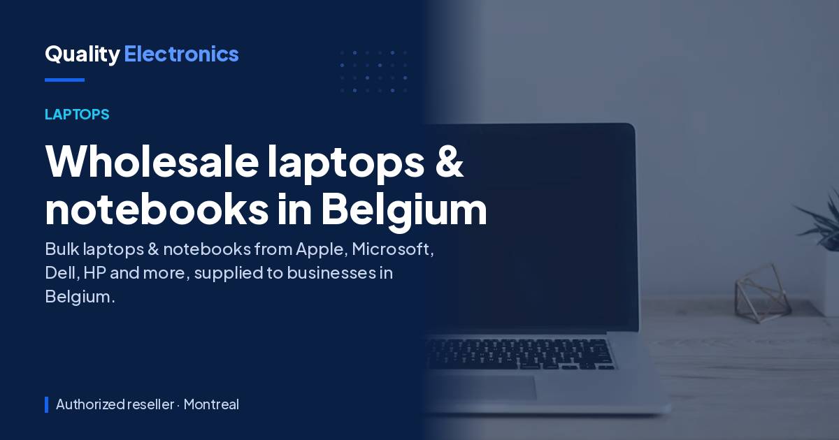 Wholesale laptops & notebooks in Belgium