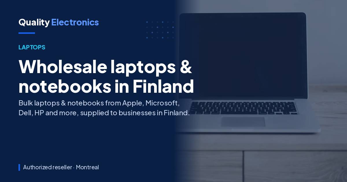 Wholesale laptops & notebooks in Finland