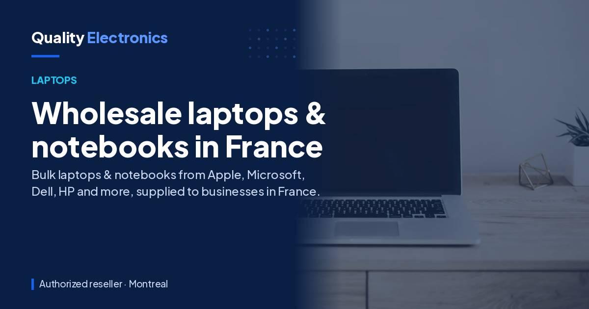Wholesale laptops & notebooks in France