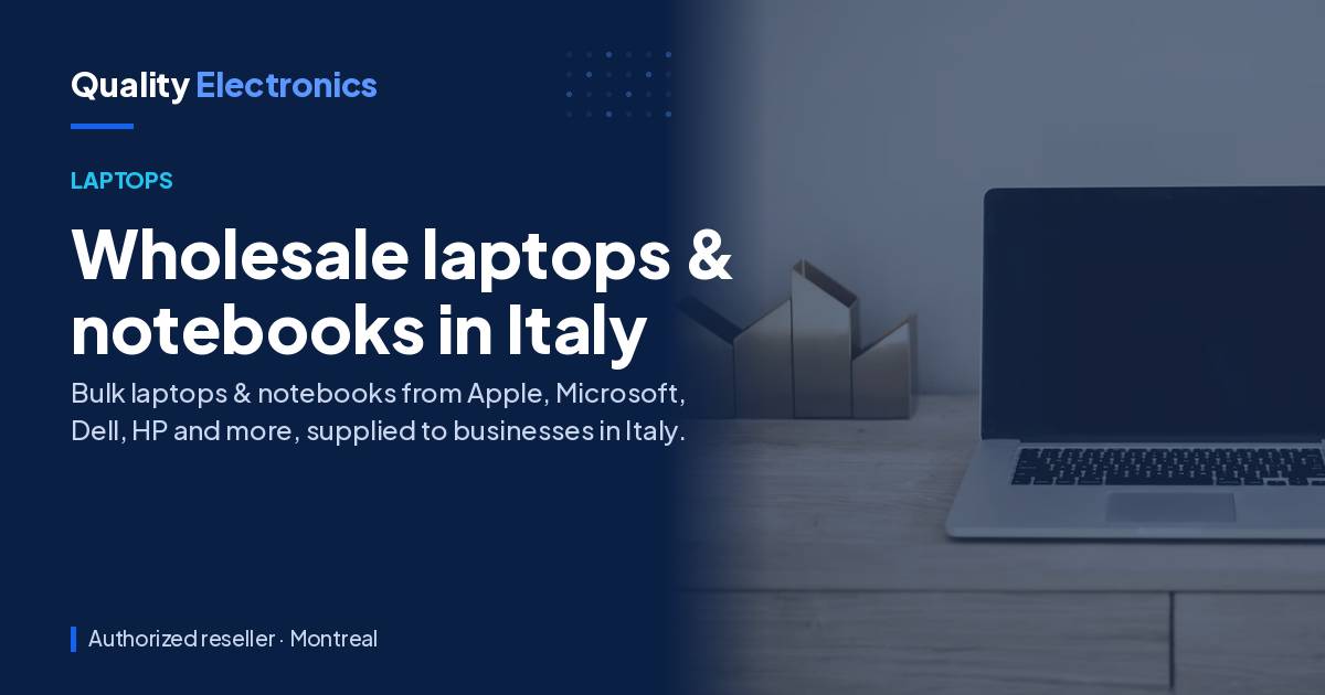 Wholesale laptops & notebooks in Italy