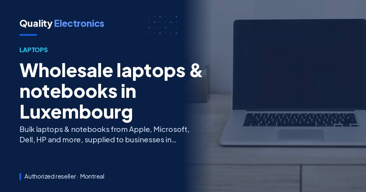 Wholesale laptops & notebooks in Luxembourg