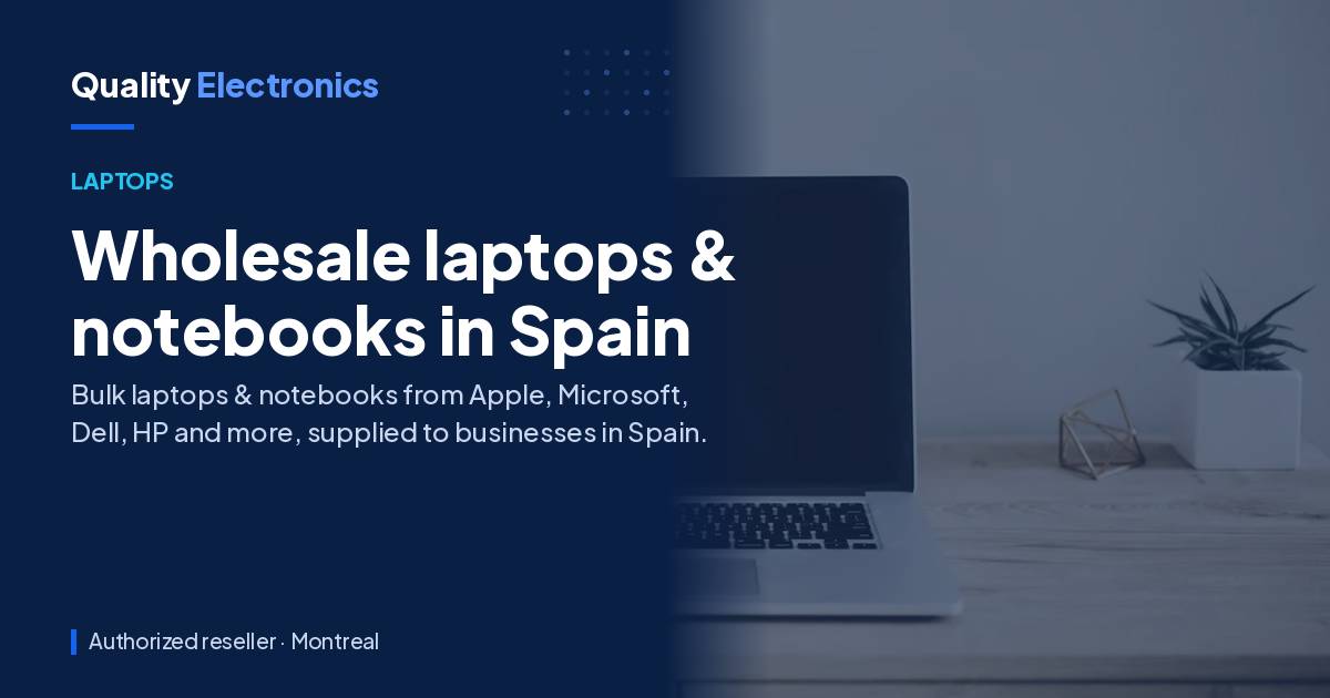 Wholesale laptops & notebooks in Spain