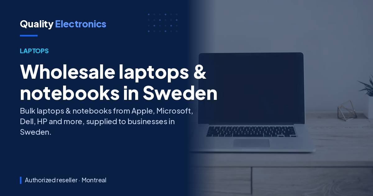 Wholesale laptops & notebooks in Sweden