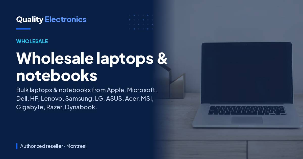 Wholesale laptops & notebooks