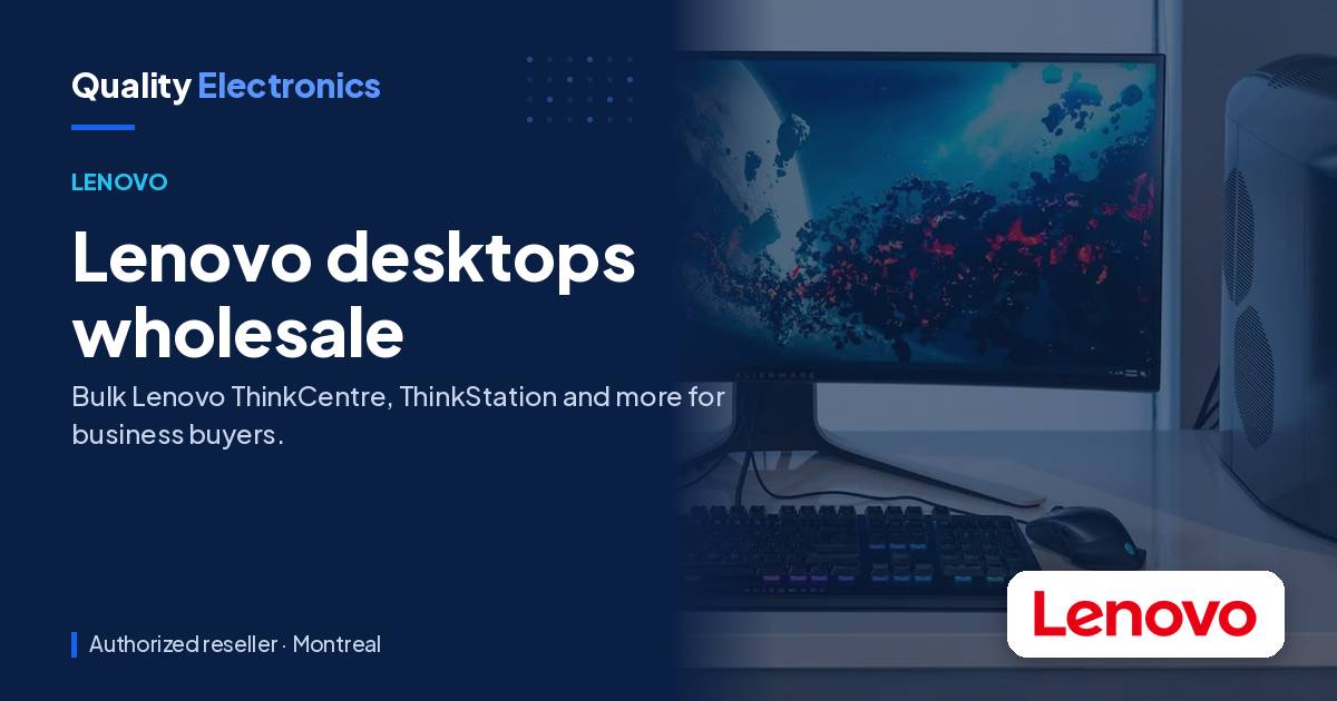 Lenovo desktops wholesale