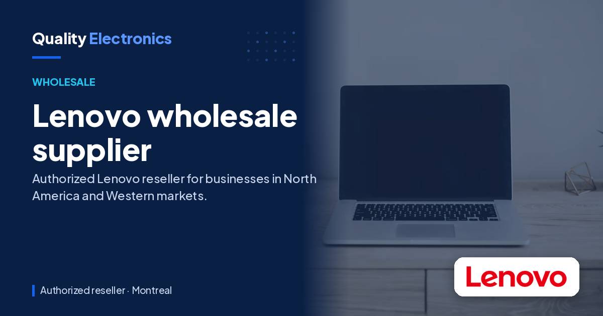 Lenovo wholesale supplier