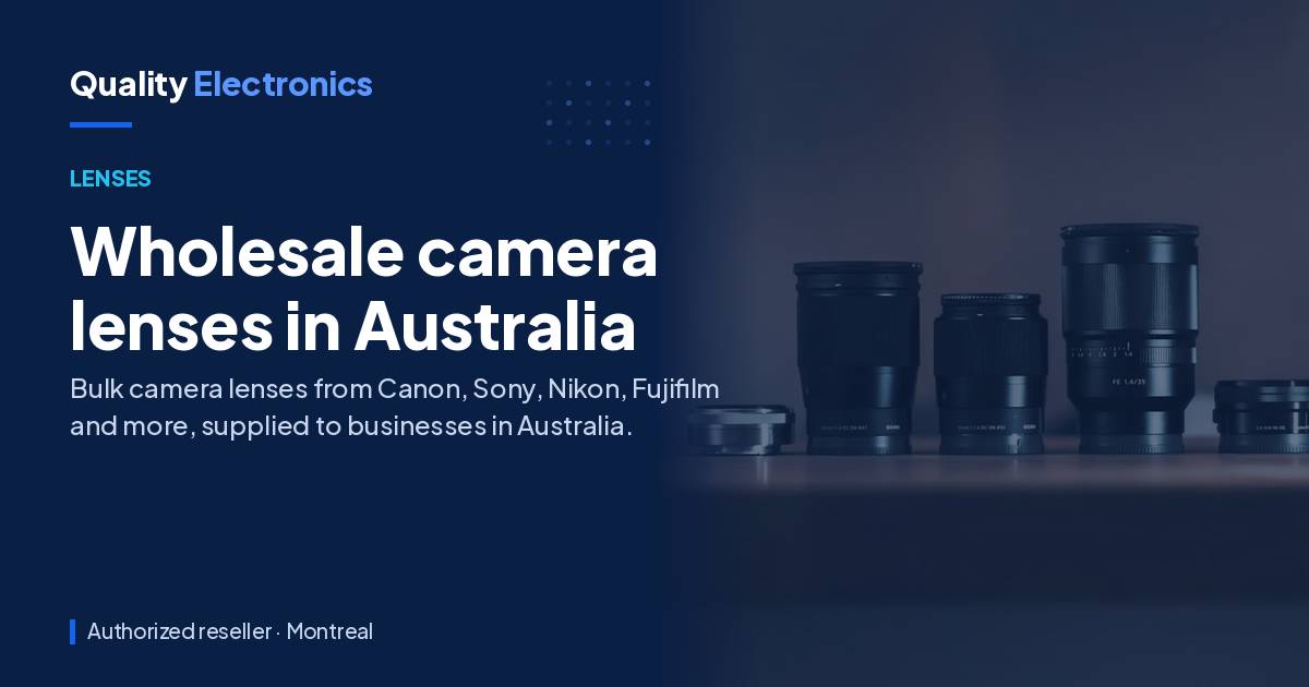 Wholesale camera lenses in Australia
