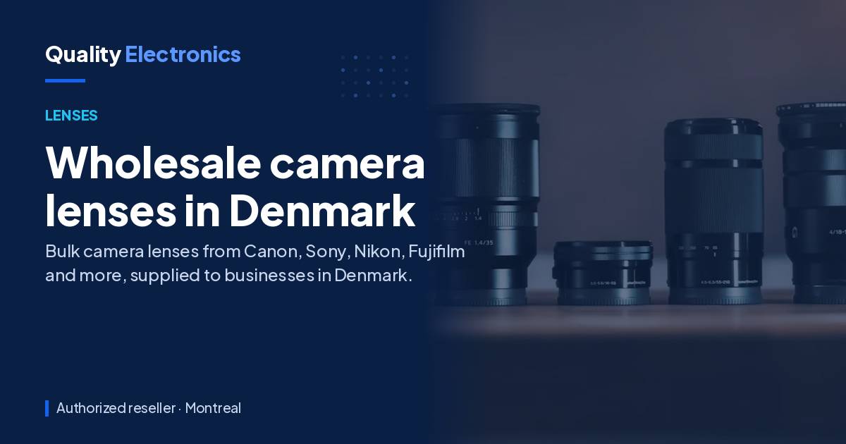 Wholesale camera lenses in Denmark