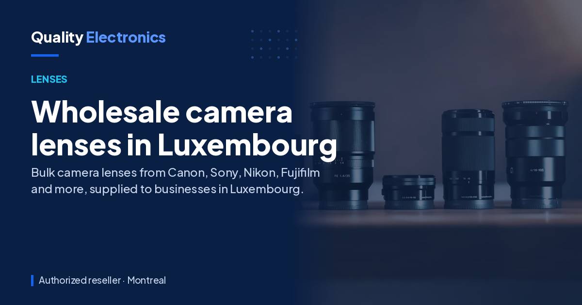 Wholesale camera lenses in Luxembourg