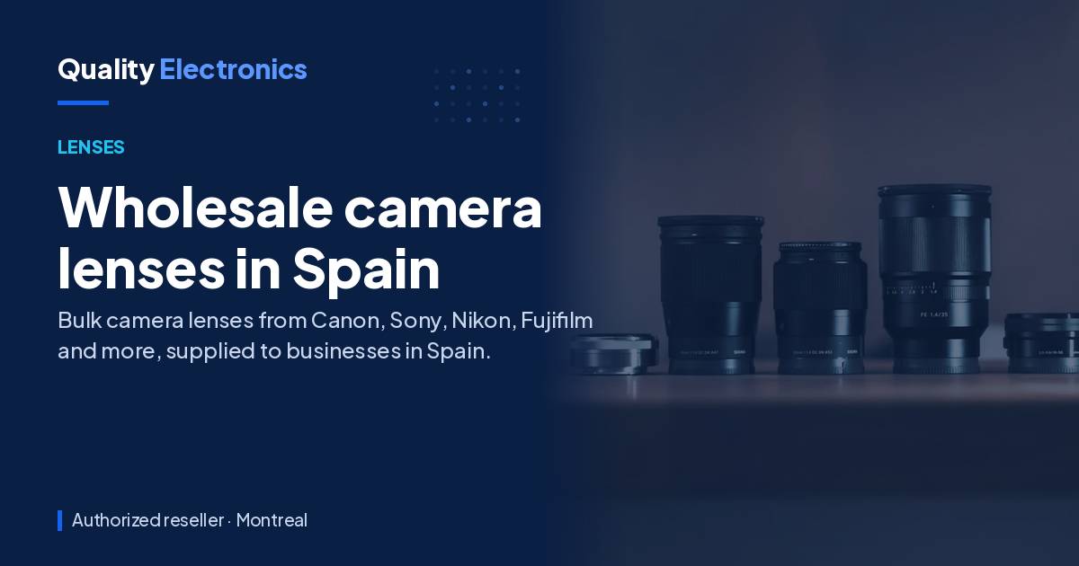 Wholesale camera lenses in Spain