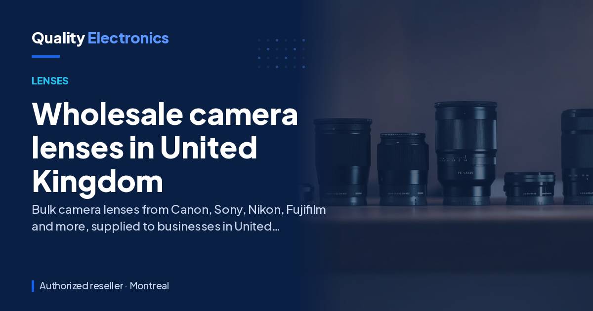 Wholesale camera lenses in United Kingdom