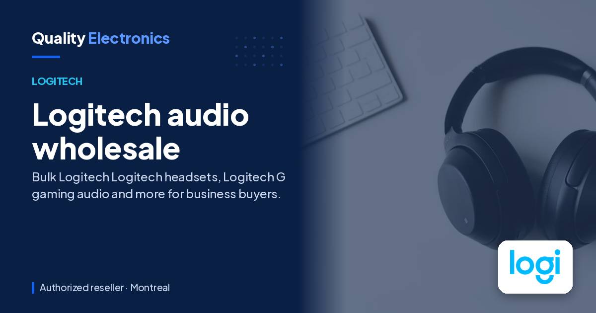 Logitech audio wholesale