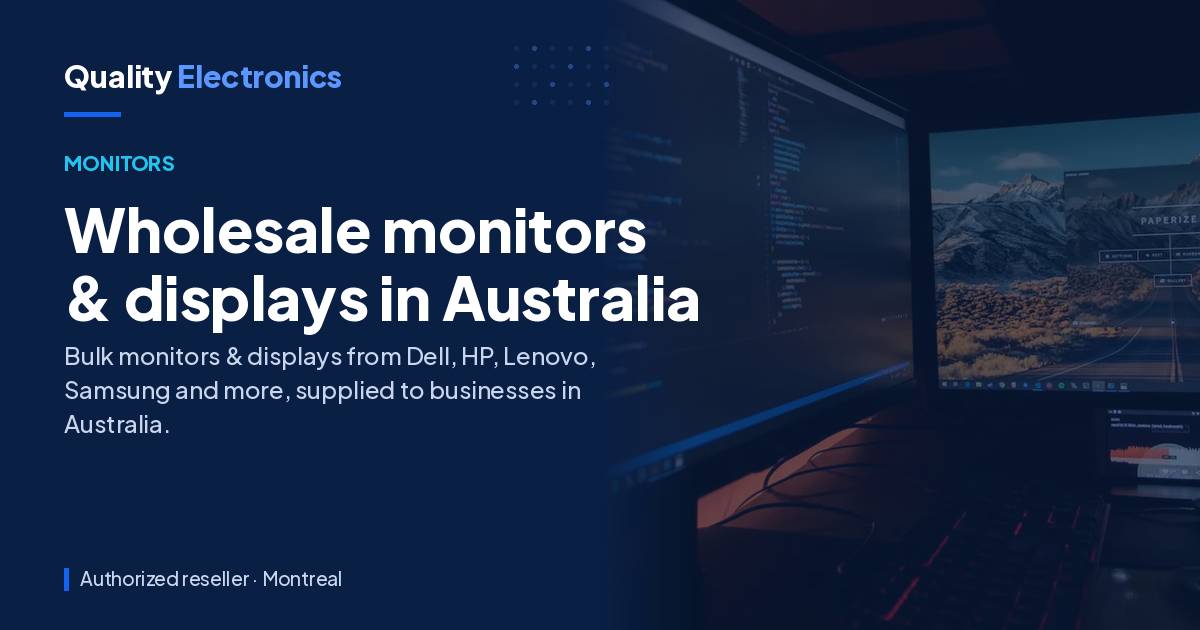 Wholesale monitors & displays in Australia