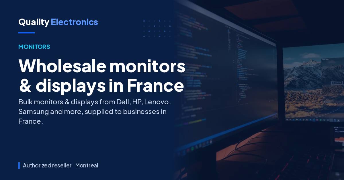 Wholesale monitors & displays in France