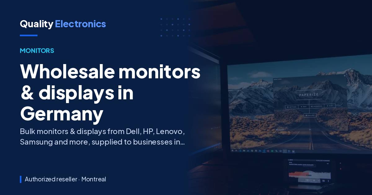 Wholesale monitors & displays in Germany